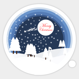 Christmas Santa Claus Special Sticker